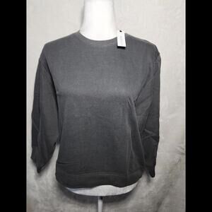 GB11 Olivaceous Crop Sweatshirt in Gray, L